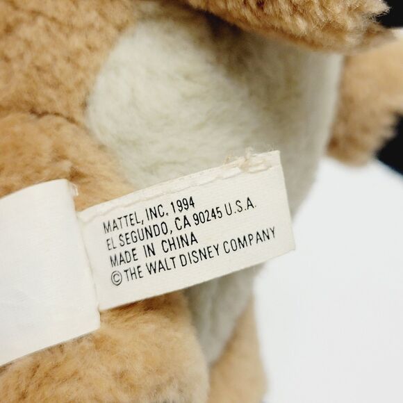 Disney 1994 Shenzie Hyena Plush Authentic Lion King Vinyl Head Stuffed Toy Vtg - Picture 13 of 13